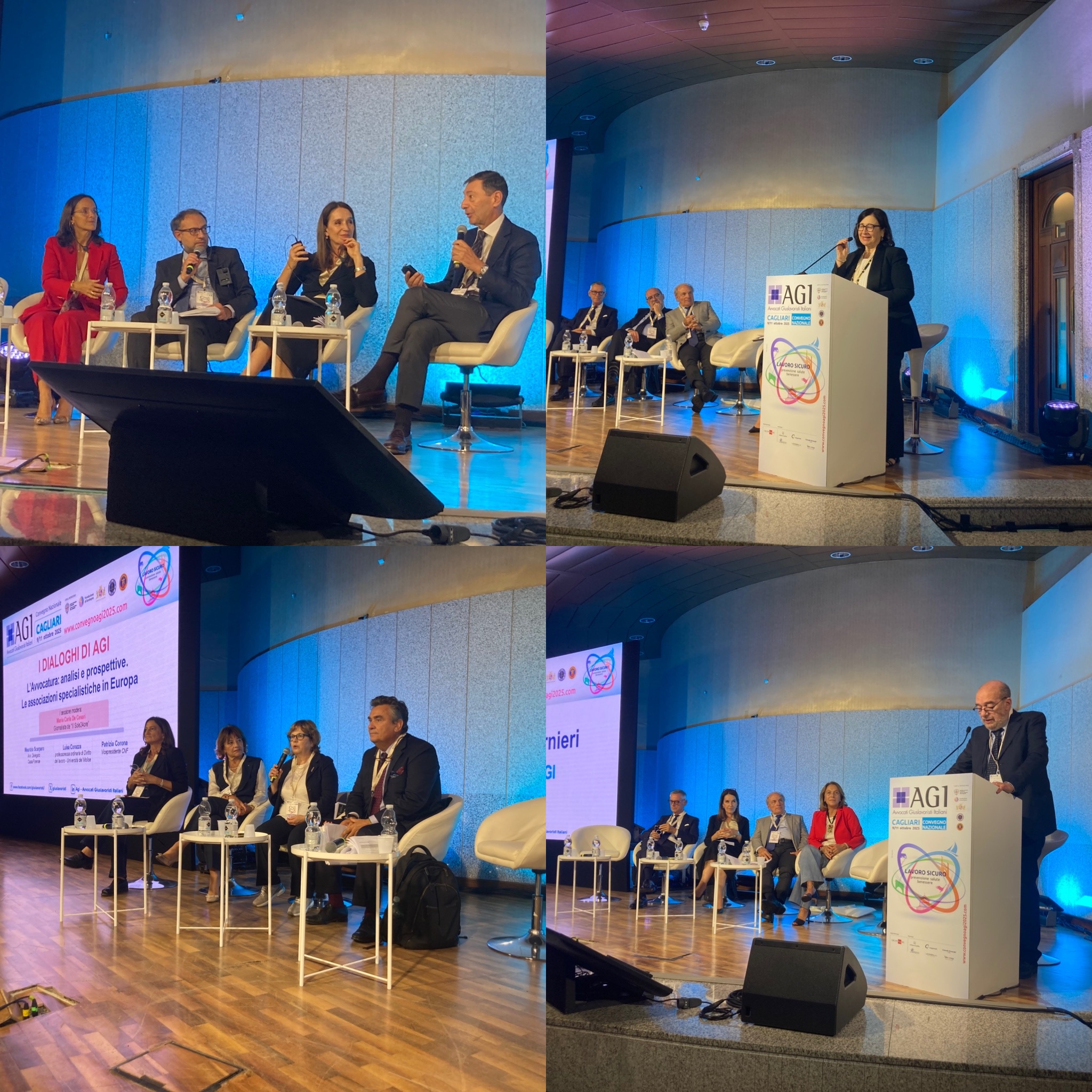 A Cagliari il Convegno Nazionale degli AGI sul “Lavoro Sicuro”. Firmata una prima convenzione con i giuslavoristi di Grecia e Spagna per avviare un programma di scambi e formazione in materia di diritto del lavoro