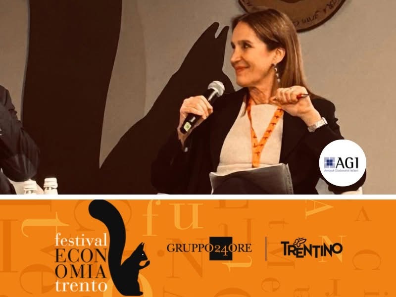 Tatiana Biagioni al Festival dell’economia di Trento organizzato dal Sole 24 Ore