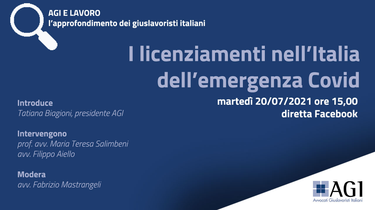 I licenziamenti nell’Italia dell’emergenza Covid: la diretta di AGI