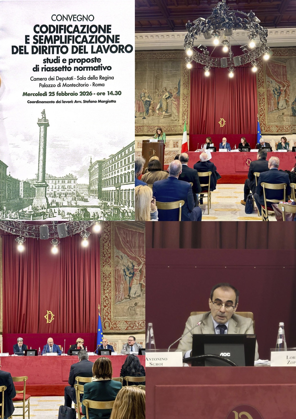 Convegno "Codificazione e Semplificazione Del Diritto Del Lavoro" - Camera dei Deputati